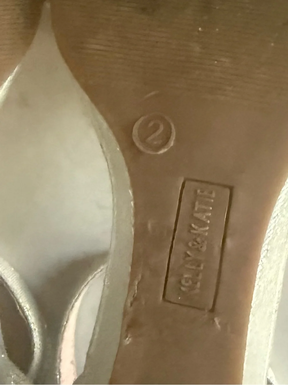 Guess Silver Bow Ankle-Strap Sandals
